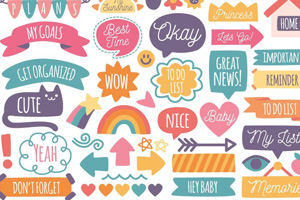 Naklejki dekoracyjne i etykiety na mydła